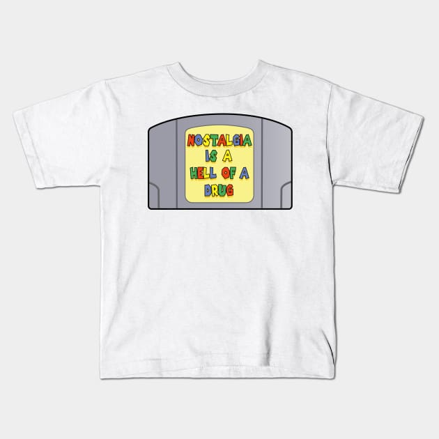 Nostalgia Kids T-Shirt by lobstershorts